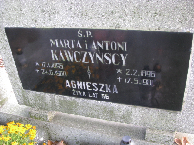 Antoni Kawczyński 1896 Laskowice - Grobonet - Wyszukiwarka osób pochowanych