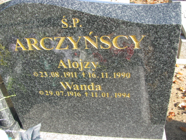 Wanda Arczyńska 1916 Laskowice - Grobonet - Wyszukiwarka osób pochowanych
