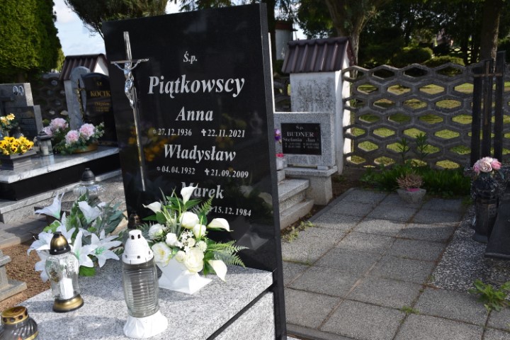 Marek Piątkowski 1959 Laskowice - Grobonet - Wyszukiwarka osób pochowanych