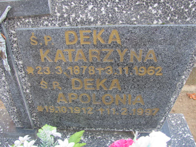 Katarzyna Deka 1878 Laskowice - Grobonet - Wyszukiwarka osób pochowanych