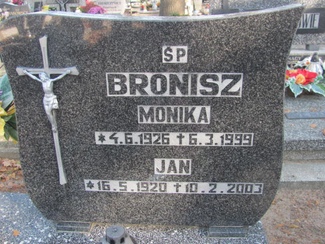 Monika Bronisz 1926 Laskowice - Grobonet - Wyszukiwarka osób pochowanych